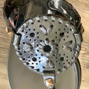 Girls Black Miss Georgica Jellies by Jack Rogers